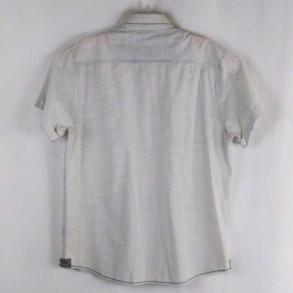 Drill NYC button gray shirt 2 pocket men size XL - Picture 2 of 4